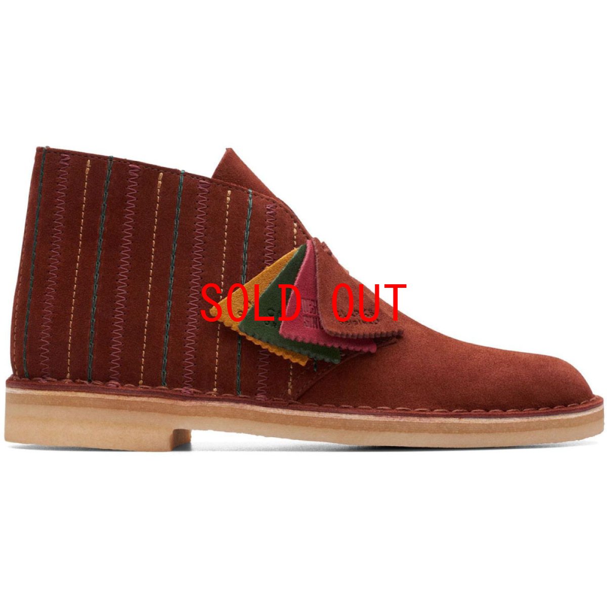 画像2: Desert Boot Rust Brown Suede オリジナルズ デザートブーツ ブラウン スエード メンズ (2)