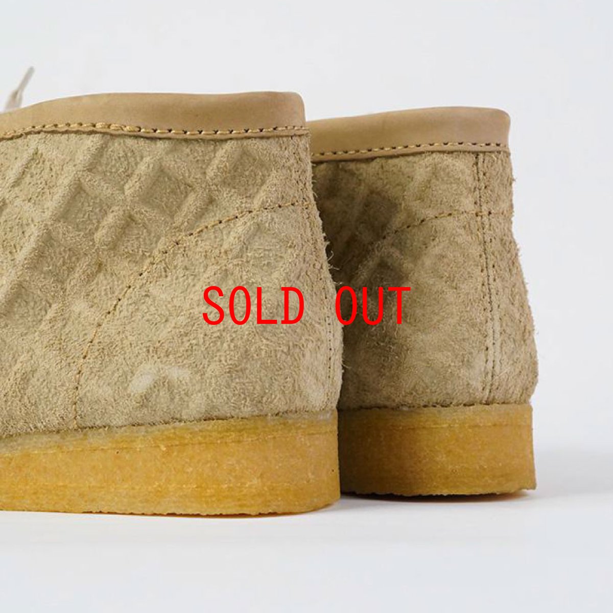 画像9: x SweetChic Wallabee NAS Beige クラークス ワラビー ワッフル クレープソール メンズ (9)