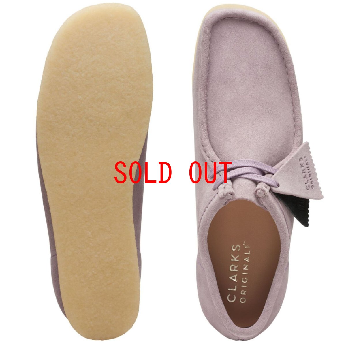 画像7: Wallabee Lo Mauve Suede クラークス オリジナルズ ワラビー ロー ライト パープル スエード メンズ (7)