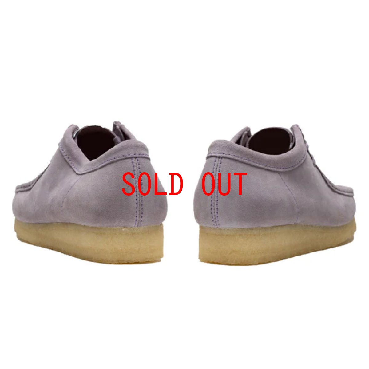 画像8: Wallabee Lo Mauve Suede クラークス オリジナルズ ワラビー ロー ライト パープル スエード メンズ (8)