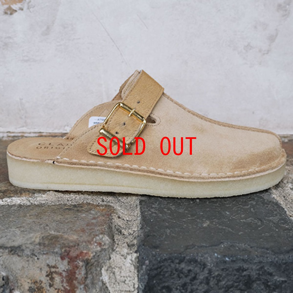 画像5: Trek Mule クラークス オリジナルズ トレック ミュール サンダル スエード トープ クレープソール メンズ (5)