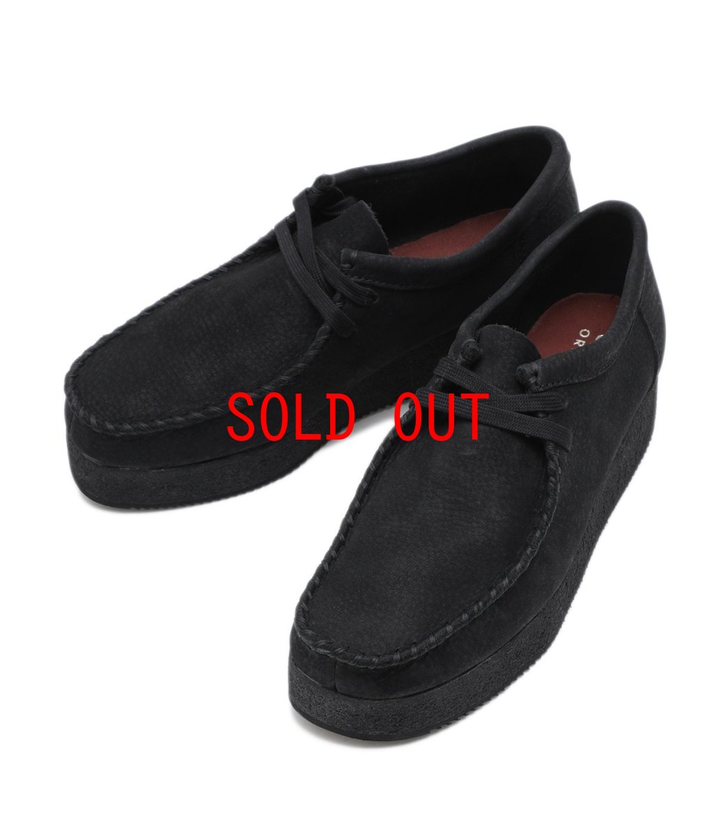 画像6: Wmns Wallabee craft Wallacraft Lo Black Nubuck クラークス オリジナルズ ワラビー ワラクラフト ロー レディースシューズ ウィメンズ (6)