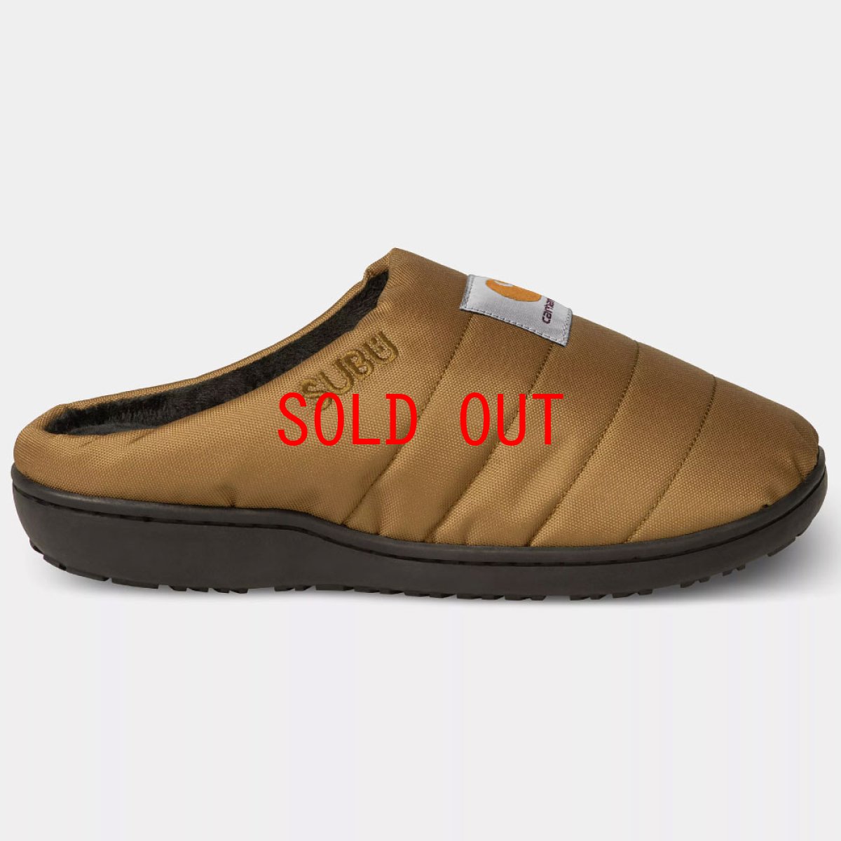 画像4: Subu For Carhartt Wip Cordura Slippers Hamilton Brown スリッパ コラボ リサイクルポリエステル キャリーバッグ付属 (4)