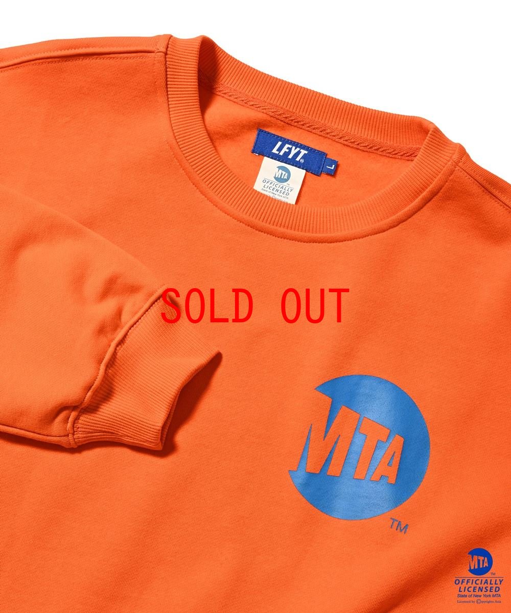 画像4: × MTA Metro Card Crewneck Sweat ORG メトロ カード エムティーエー スウェット (4)