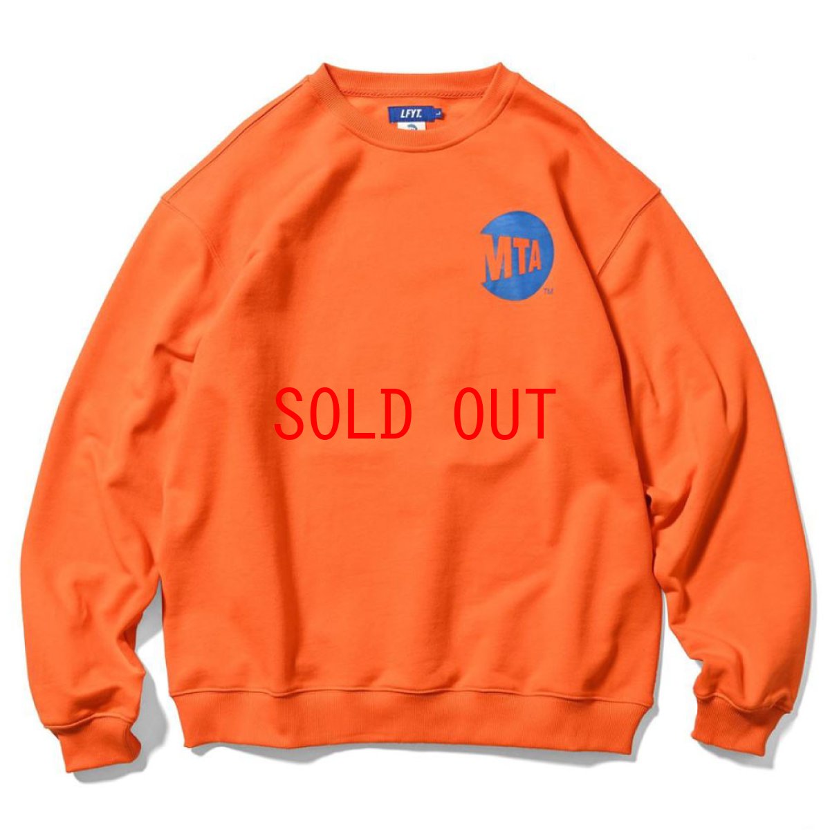 画像2: × MTA Metro Card Crewneck Sweat ORG メトロ カード エムティーエー スウェット (2)
