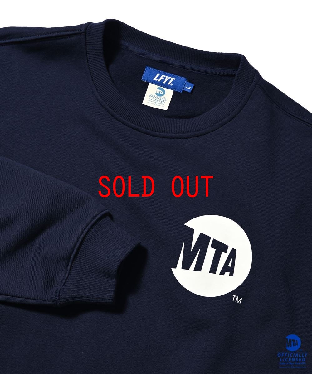 画像3: × MTA Metro Card Crewneck Sweat メトロ カード エムティーエー スウェット (3)