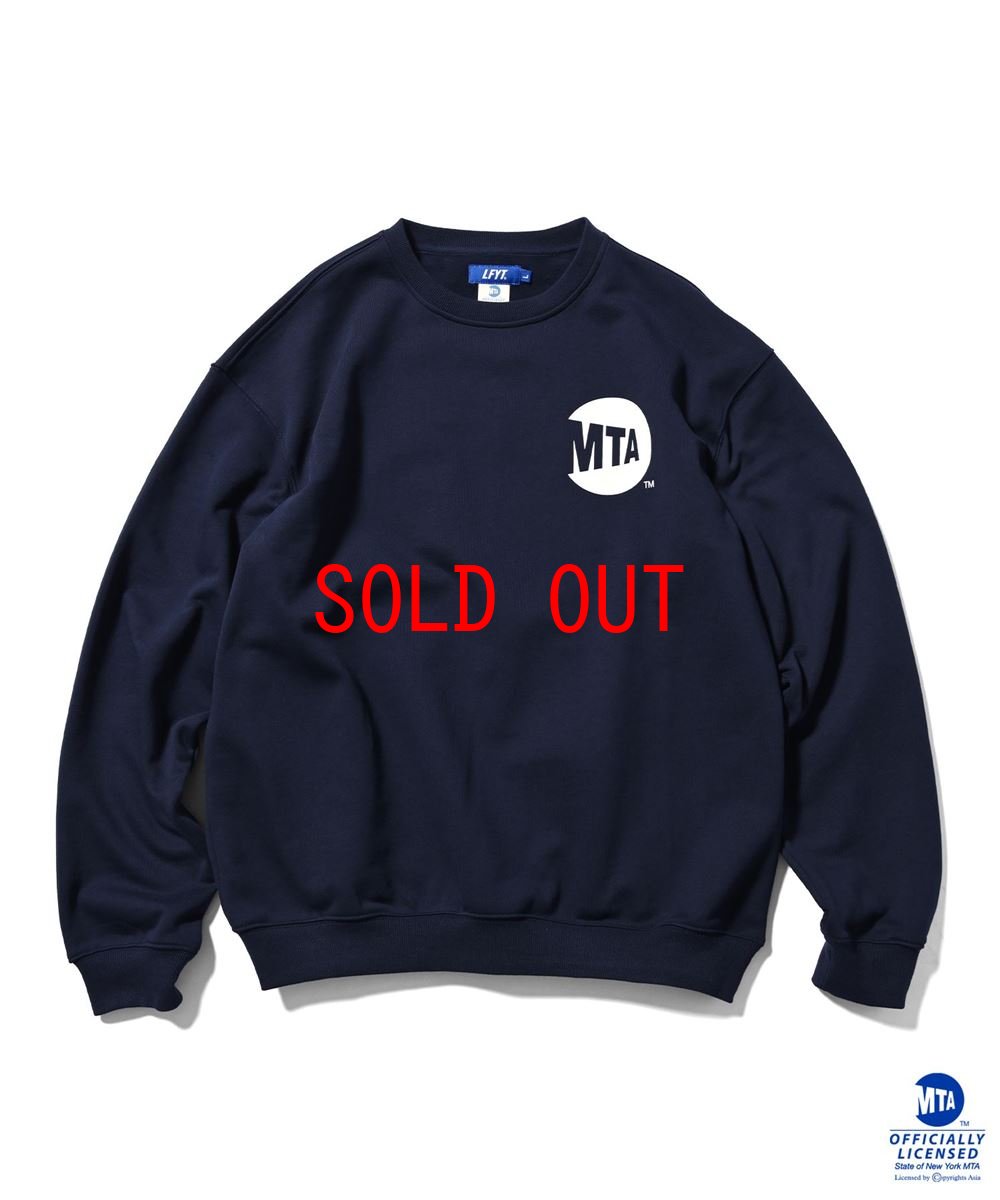 画像1: × MTA Metro Card Crewneck Sweat メトロ カード エムティーエー スウェット (1)