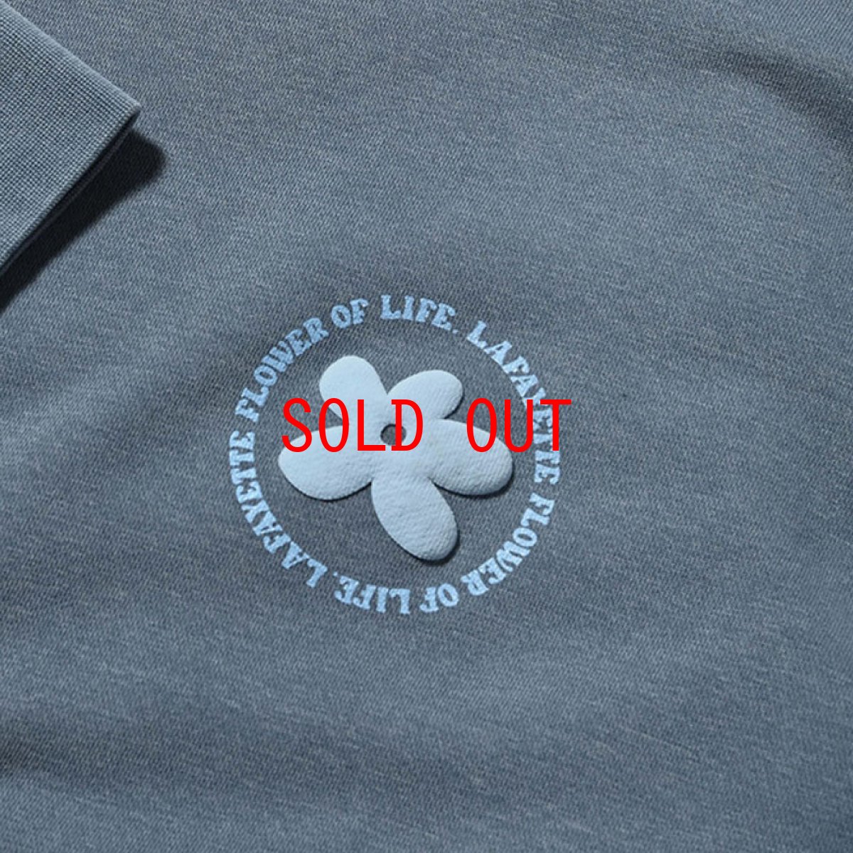 画像6: Pigment Dyed Flower Crewneck Sweat BLU フラワー クルーネック スウェット (6)