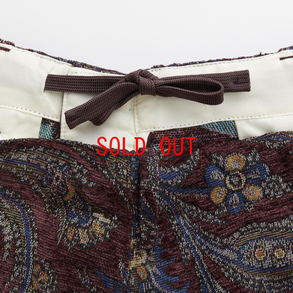 画像5: GOBESLEY Gobelin Wide Pants ゴブラン ジャガード ワイド パンツ (5)