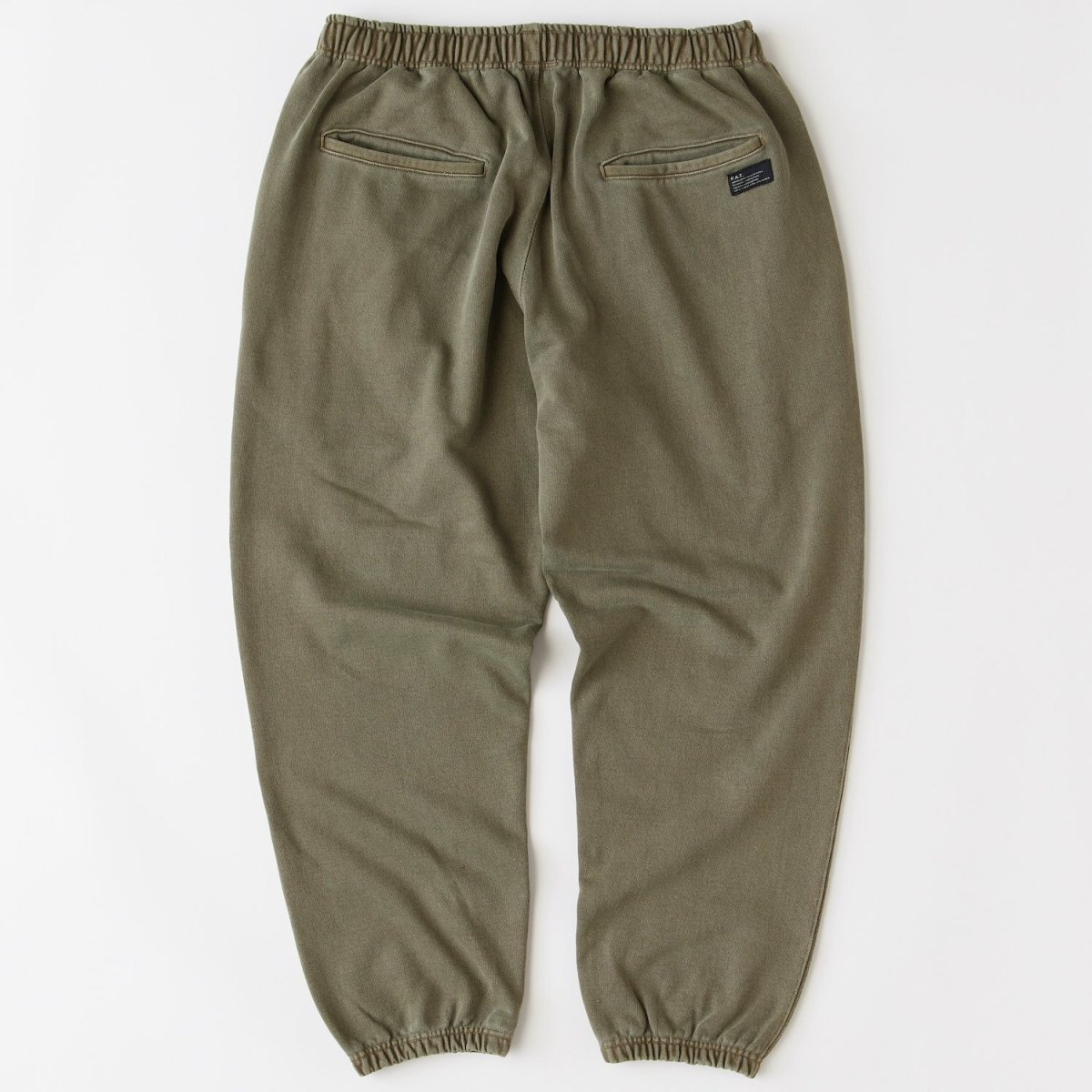画像3: U.P.Track US Cotton Sweat Pants OLV ヘビーウェイト ピグメント スウェット パンツ (3)