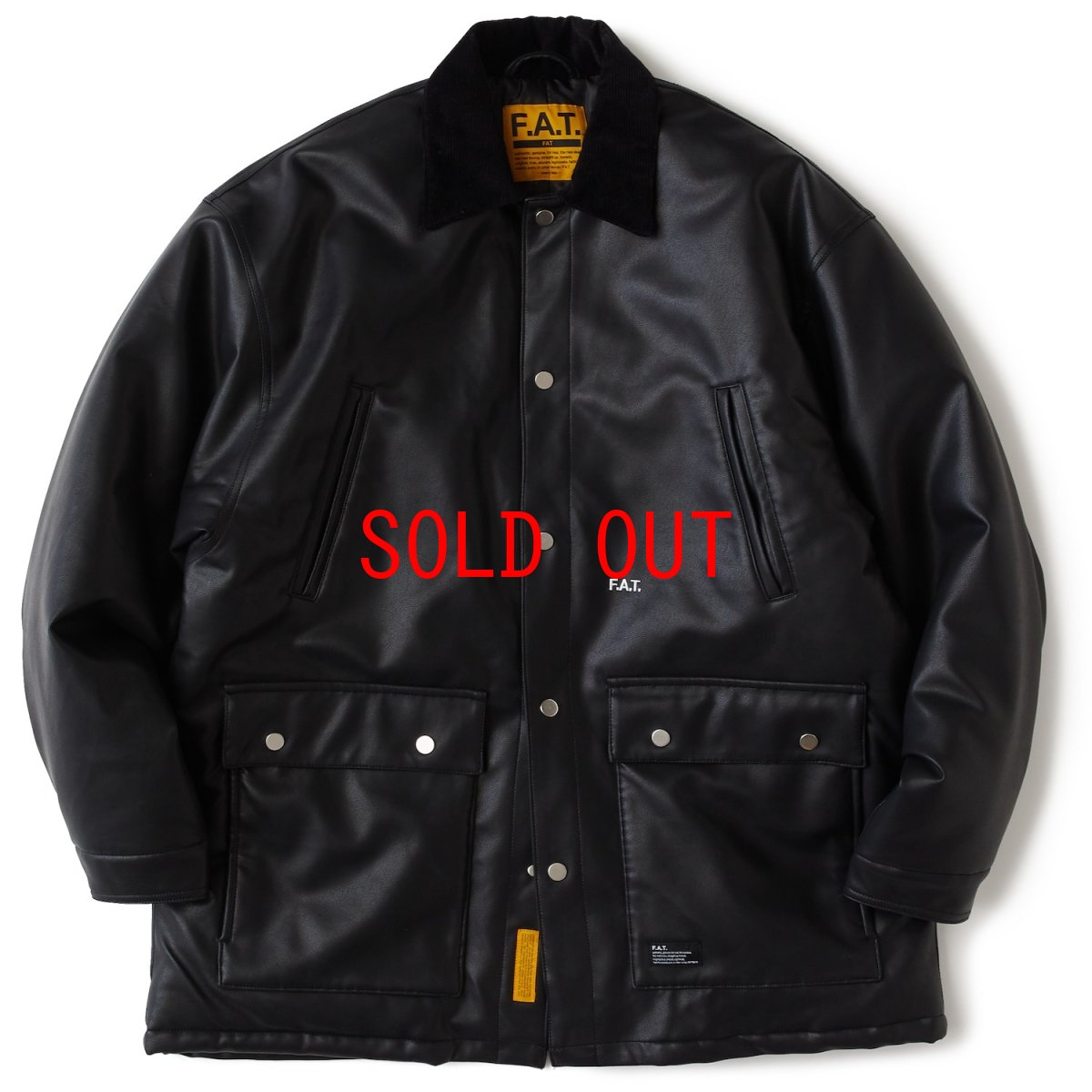 画像2: SHOTALL PU Leather Hunting Jacket PUレザー ハンティング ジャケット (2)