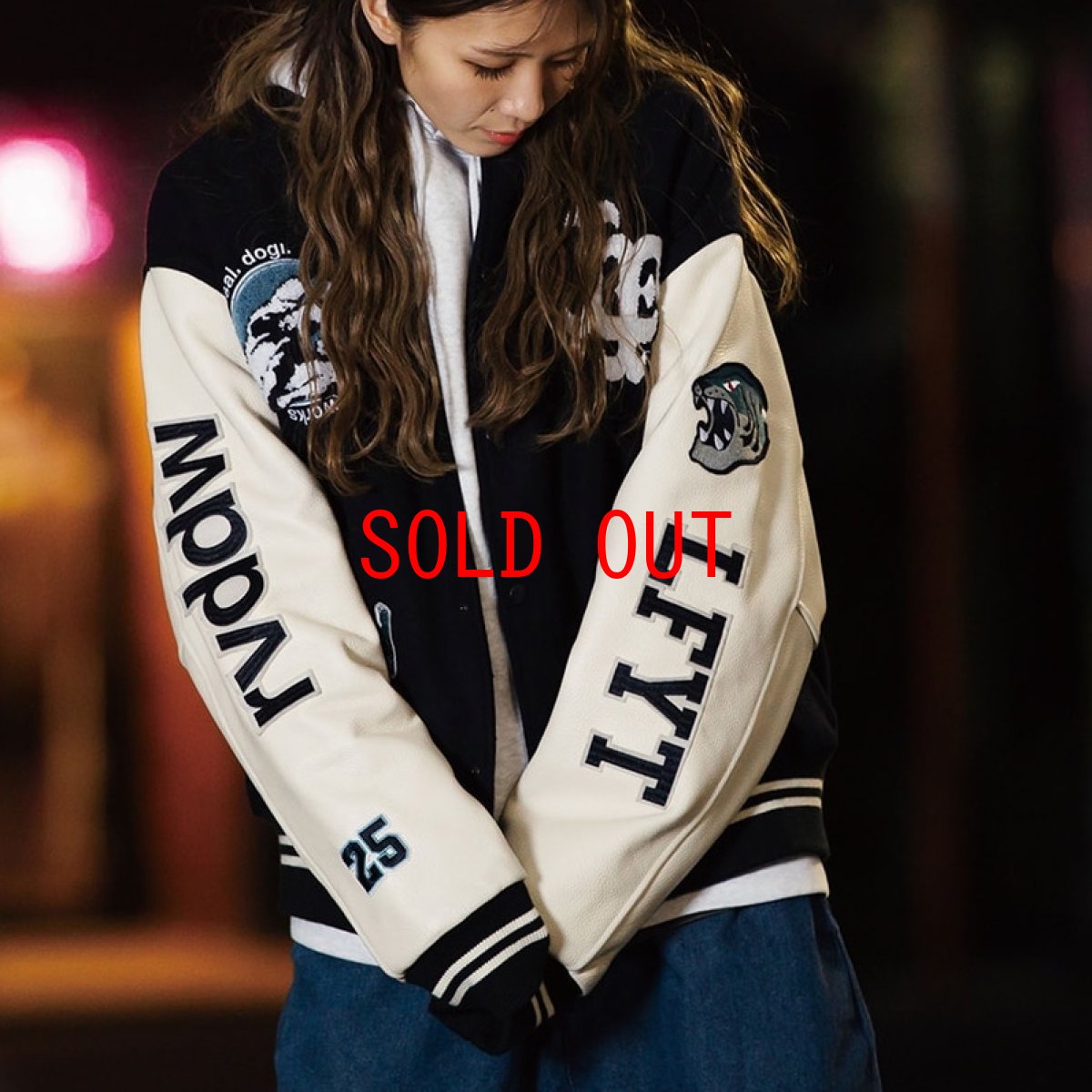 画像1: × rvddw Stadium Jacket リバーサル スタジャン スタジアム ジャケット (1)