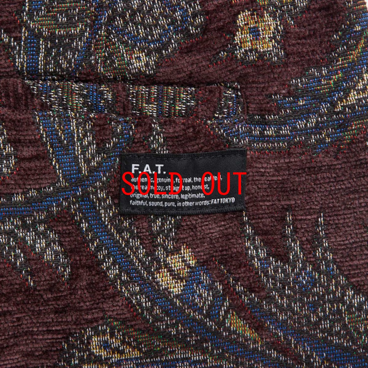 画像8: GOBESLEY Gobelin Wide Pants ゴブラン ジャガード ワイド パンツ (8)