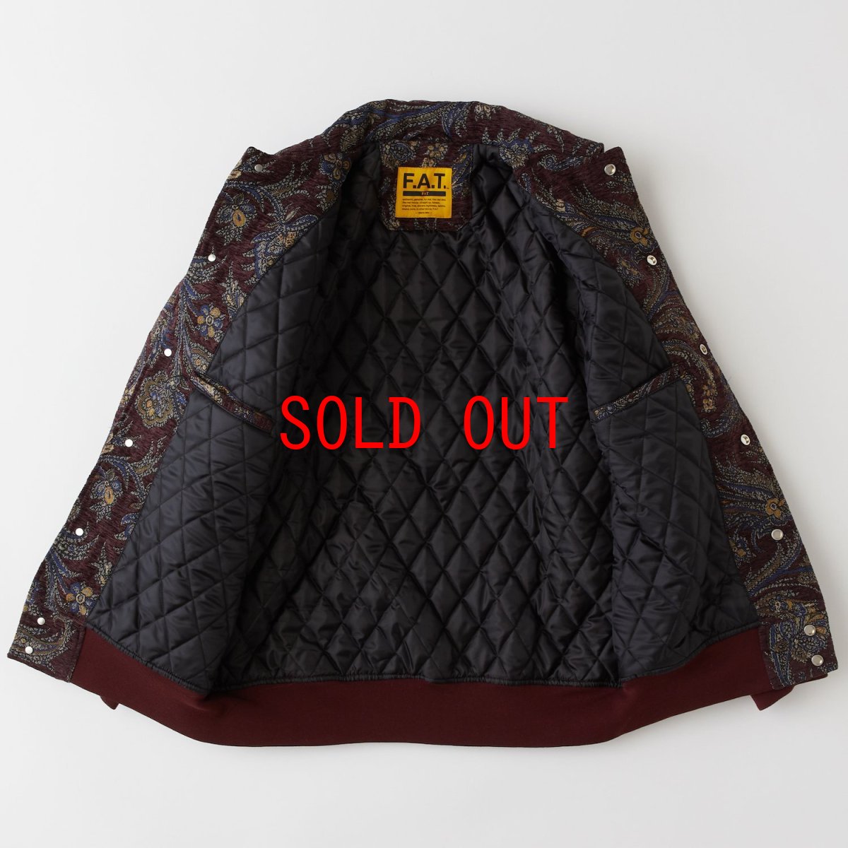 画像6: GOOPERS Gobelin Jacket ゴブラン ジャガード リブ ブルゾン ジャケット (6)