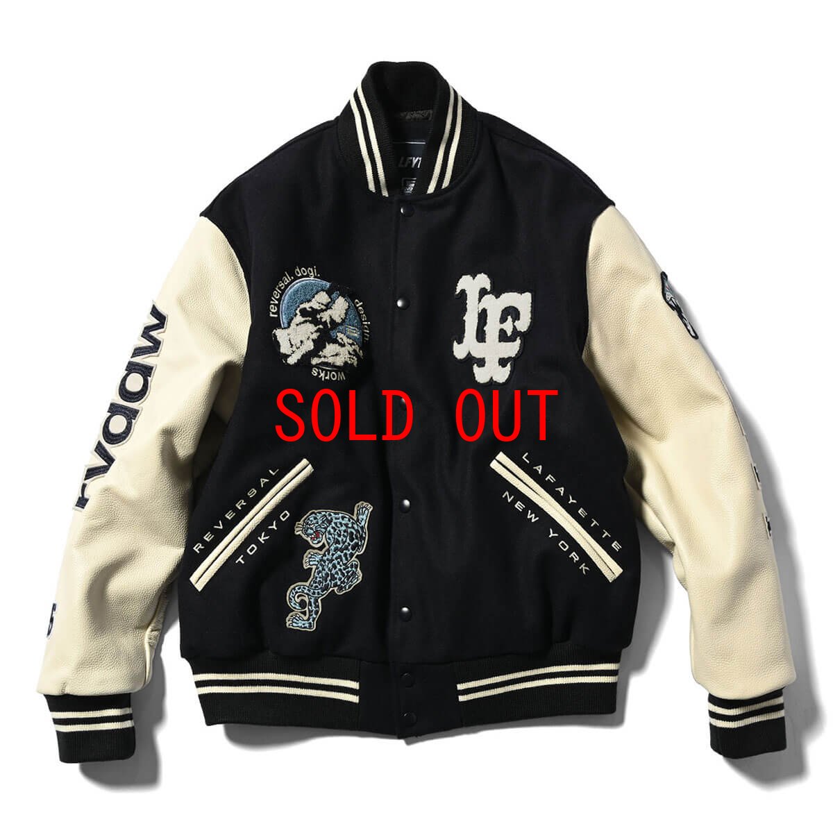 画像2: × rvddw Stadium Jacket リバーサル スタジャン スタジアム ジャケット (2)