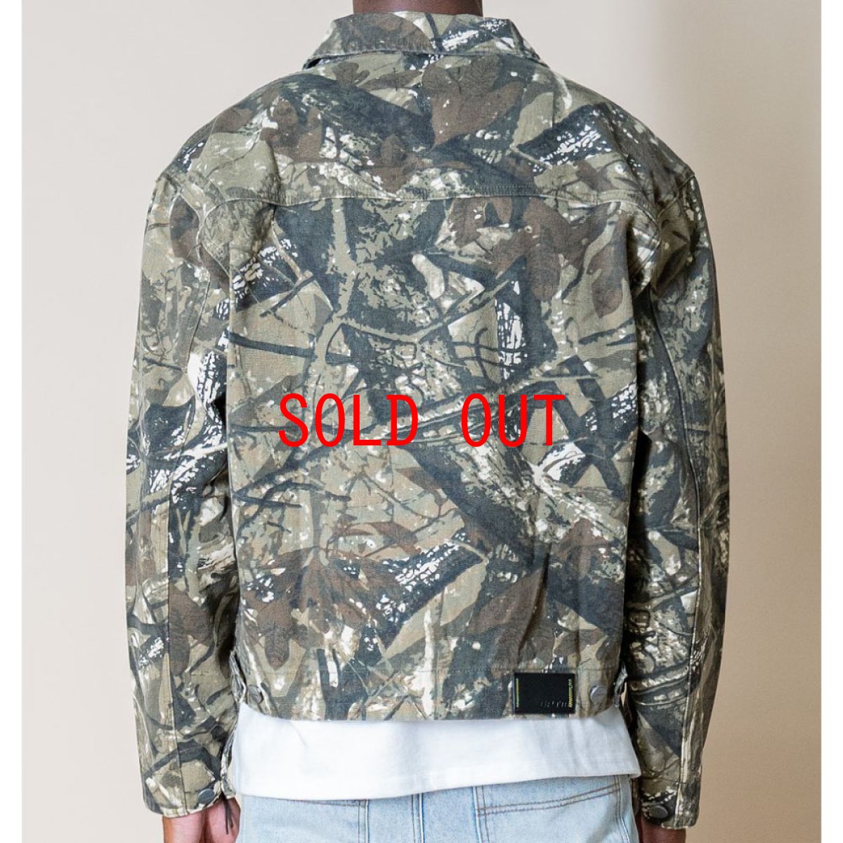 画像4: Hunter Desert Camo Canvas Cotton Jacket ハンター カモ キャンバス ジャケット (4)