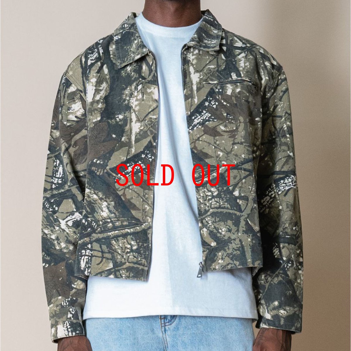 画像3: Hunter Desert Camo Canvas Cotton Jacket ハンター カモ キャンバス ジャケット (3)