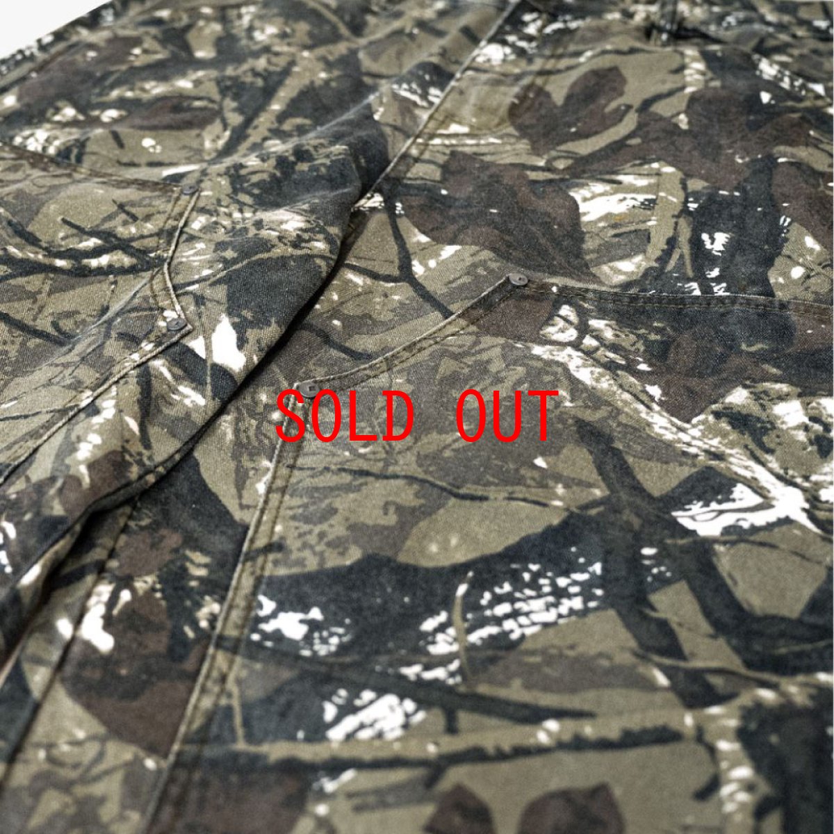 画像11: Hunter Camo Double Knee Carpenter Pants ハンター カモ ダブルニー パンツ (11)