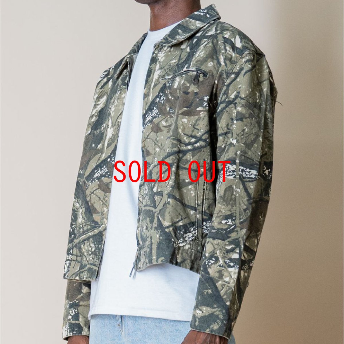 画像5: Hunter Desert Camo Canvas Cotton Jacket ハンター カモ キャンバス ジャケット (5)