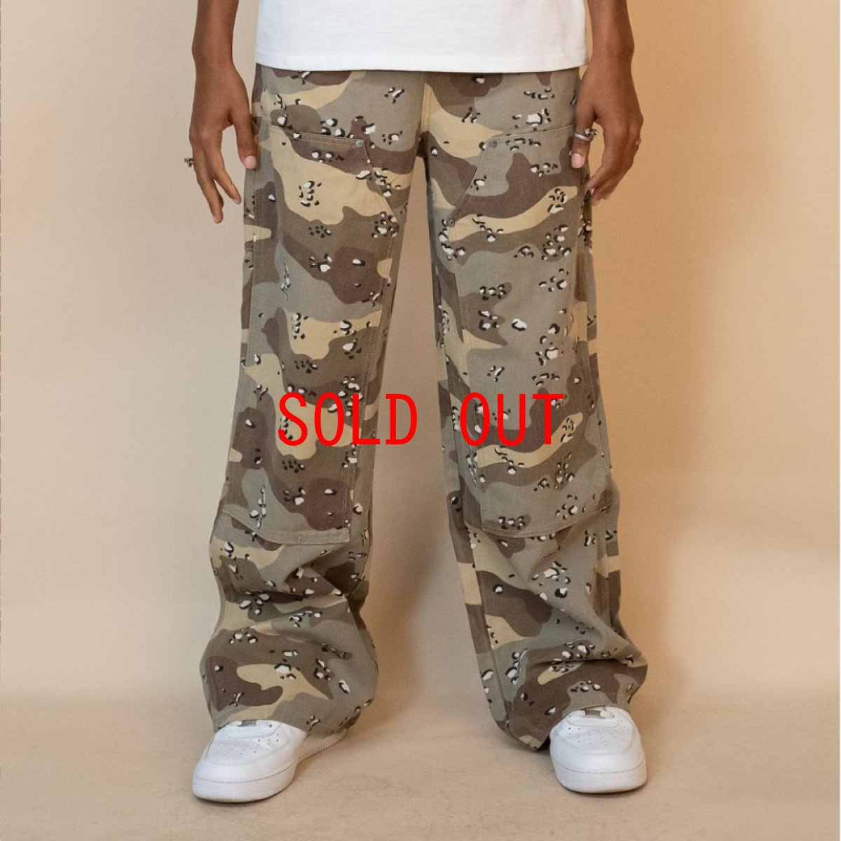 画像3: Desert Camo Double Knee Carpenter Pants デザート カモ ダブルニー パンツ (3)