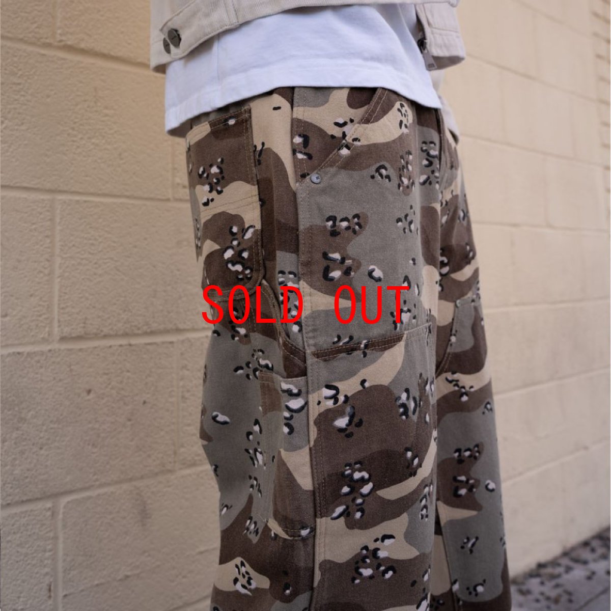 画像14: Desert Camo Double Knee Carpenter Pants デザート カモ ダブルニー パンツ (14)