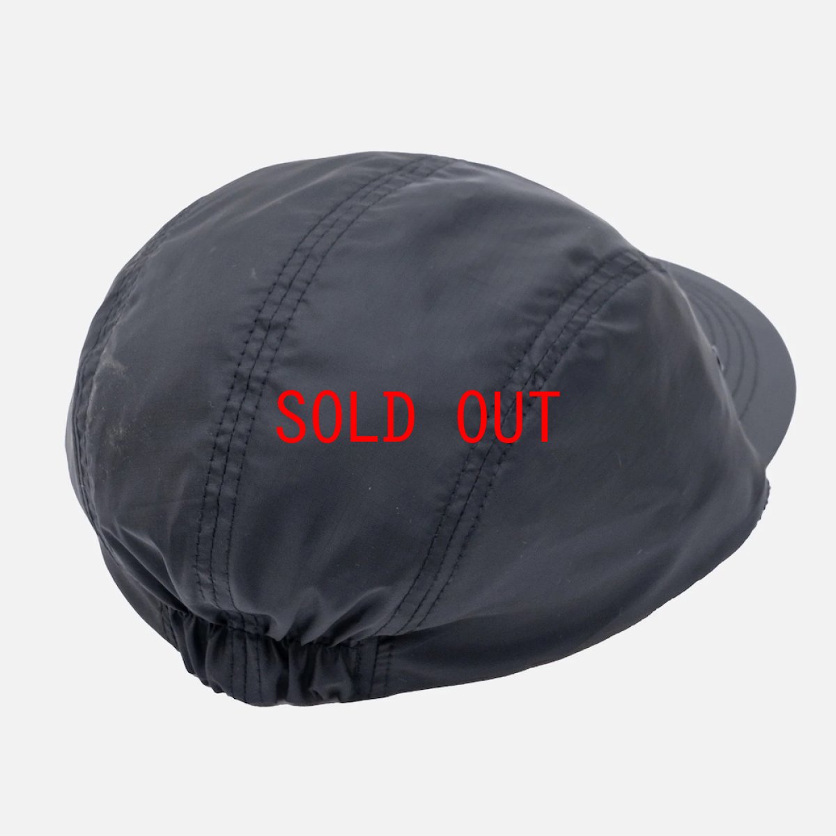 画像5: Night Ride Longbill Cap リップストップ ロングビル ロゴ キャップ 帽子 (5)