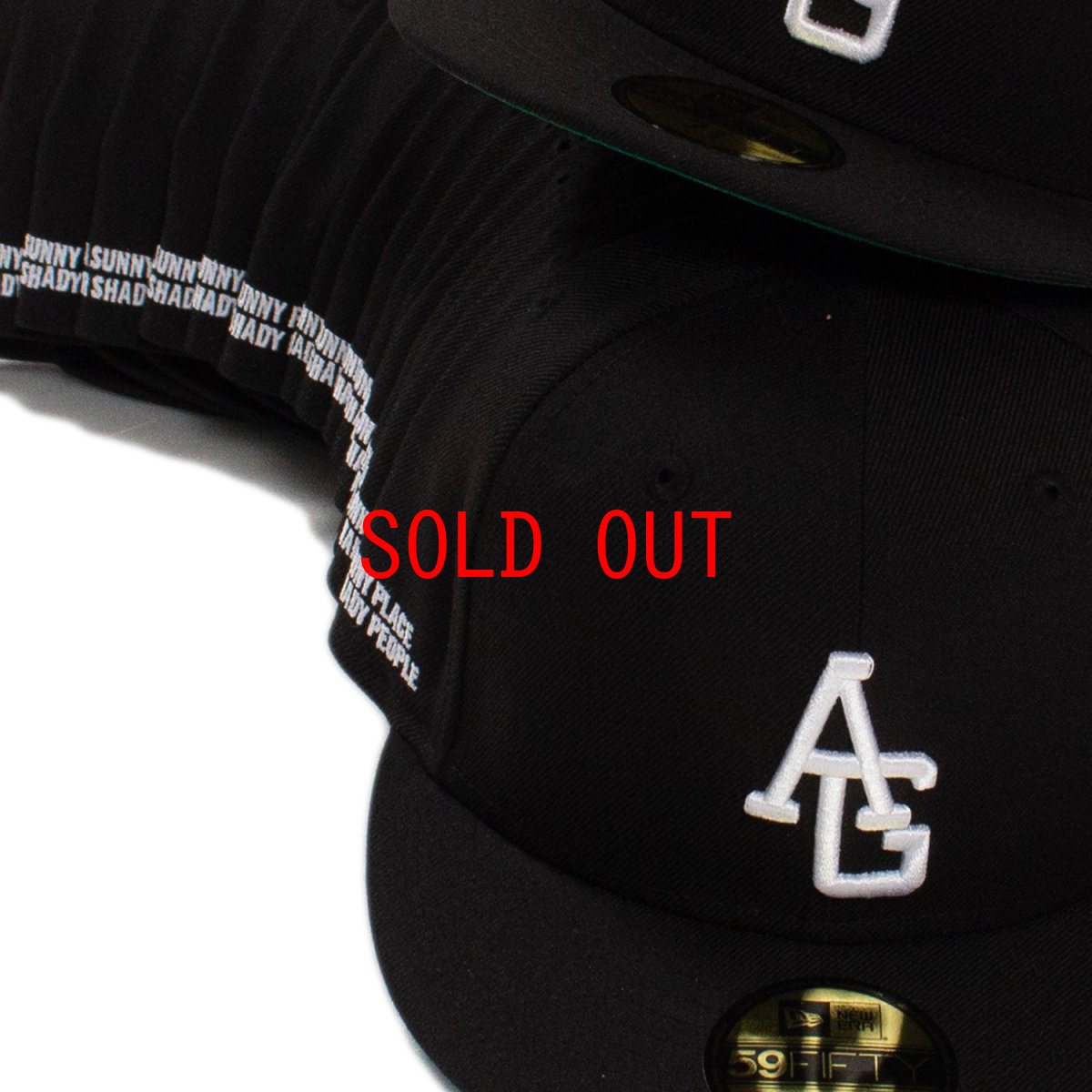 画像11: 【Acapulco Gold 沖縄 帽子 セレクトショップ】 × New Era 59FIFTY Fitted AG Logo Cap Black フィッテッド キャップ (11)