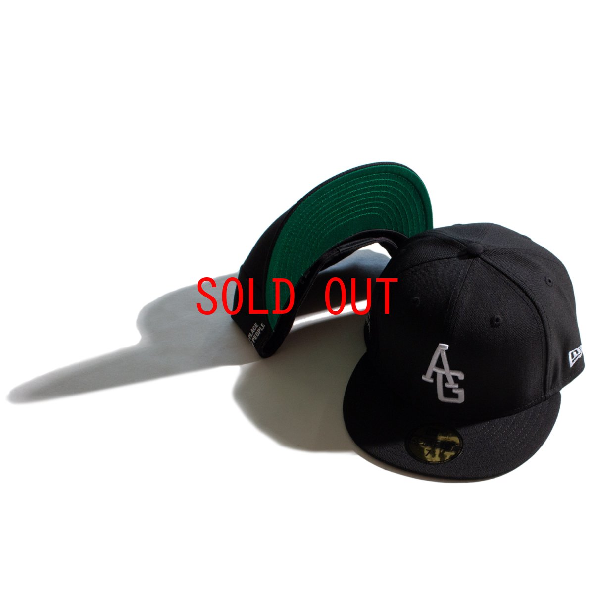 画像4: 【Acapulco Gold 沖縄 帽子 セレクトショップ】 × New Era 59FIFTY Fitted AG Logo Cap Black フィッテッド キャップ (4)