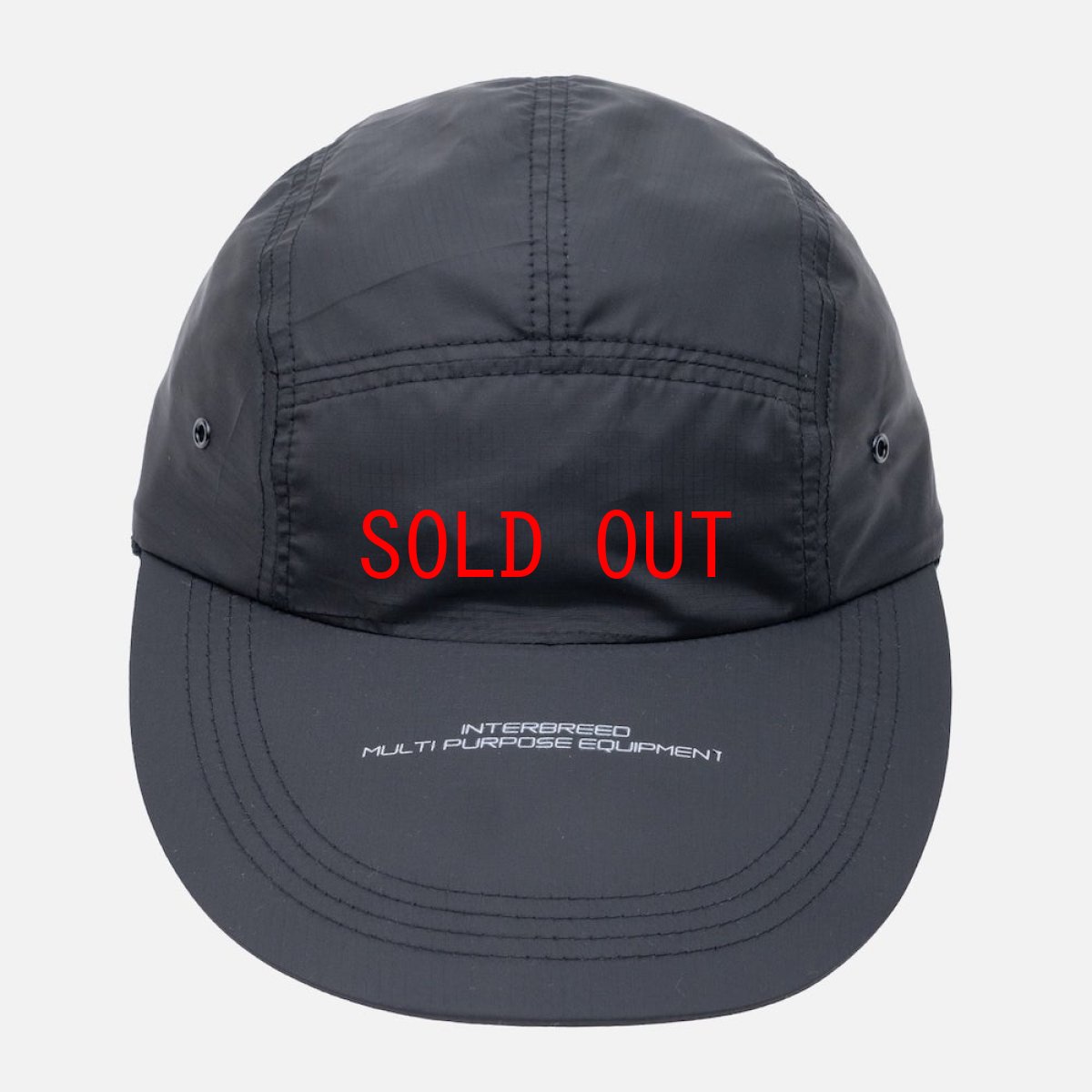 画像4: Night Ride Longbill Cap リップストップ ロングビル ロゴ キャップ 帽子 (4)