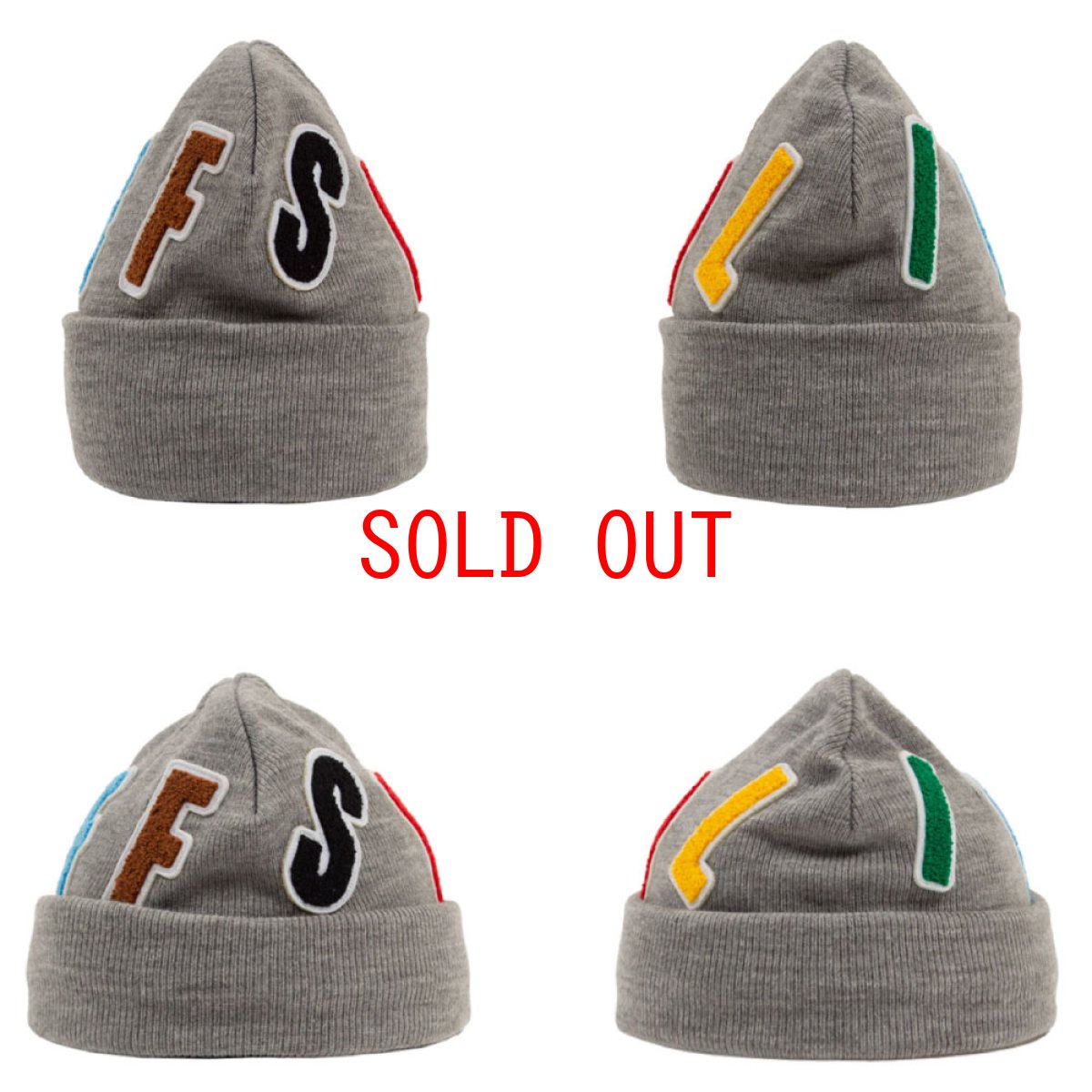 画像2: Spliff Wappen Beanie ビーニー アクリル ニット キャップ 帽子 (2)