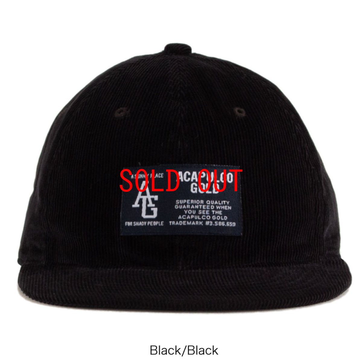 画像2: Two Tone Cord 6 Panel Cap 6 パネル コーデュロイ ツートーン ダッド キャップ 帽子 (2)