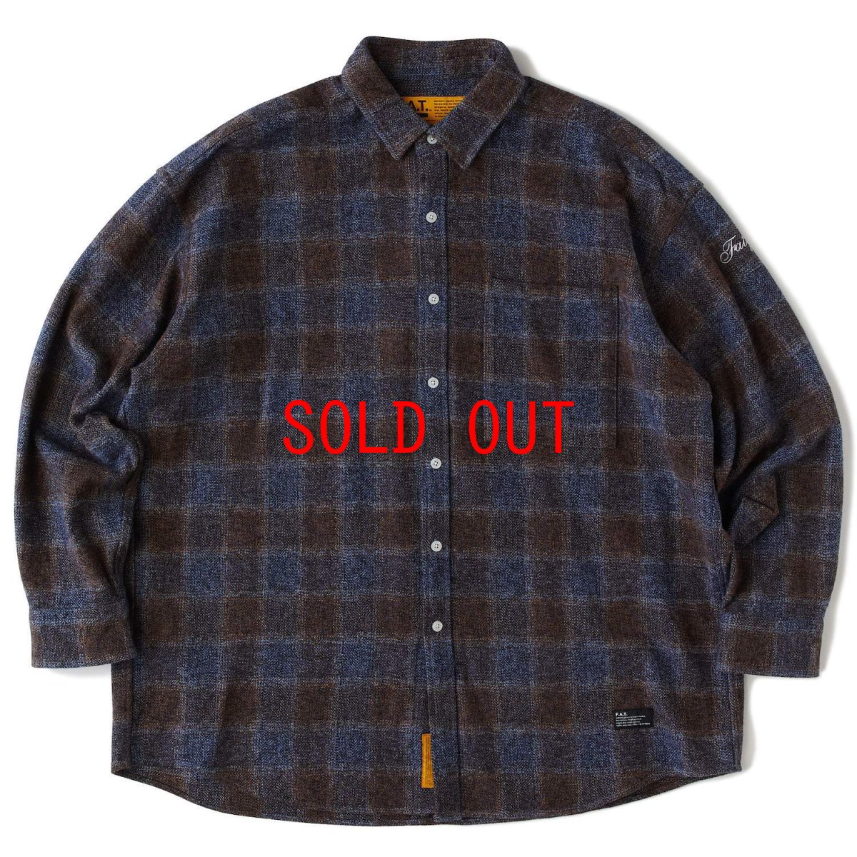 画像2: GIGAHEATHER Tartan Flannel Check Shirts BLU タータン チェック ネルシャツ チェック シャツ (2)