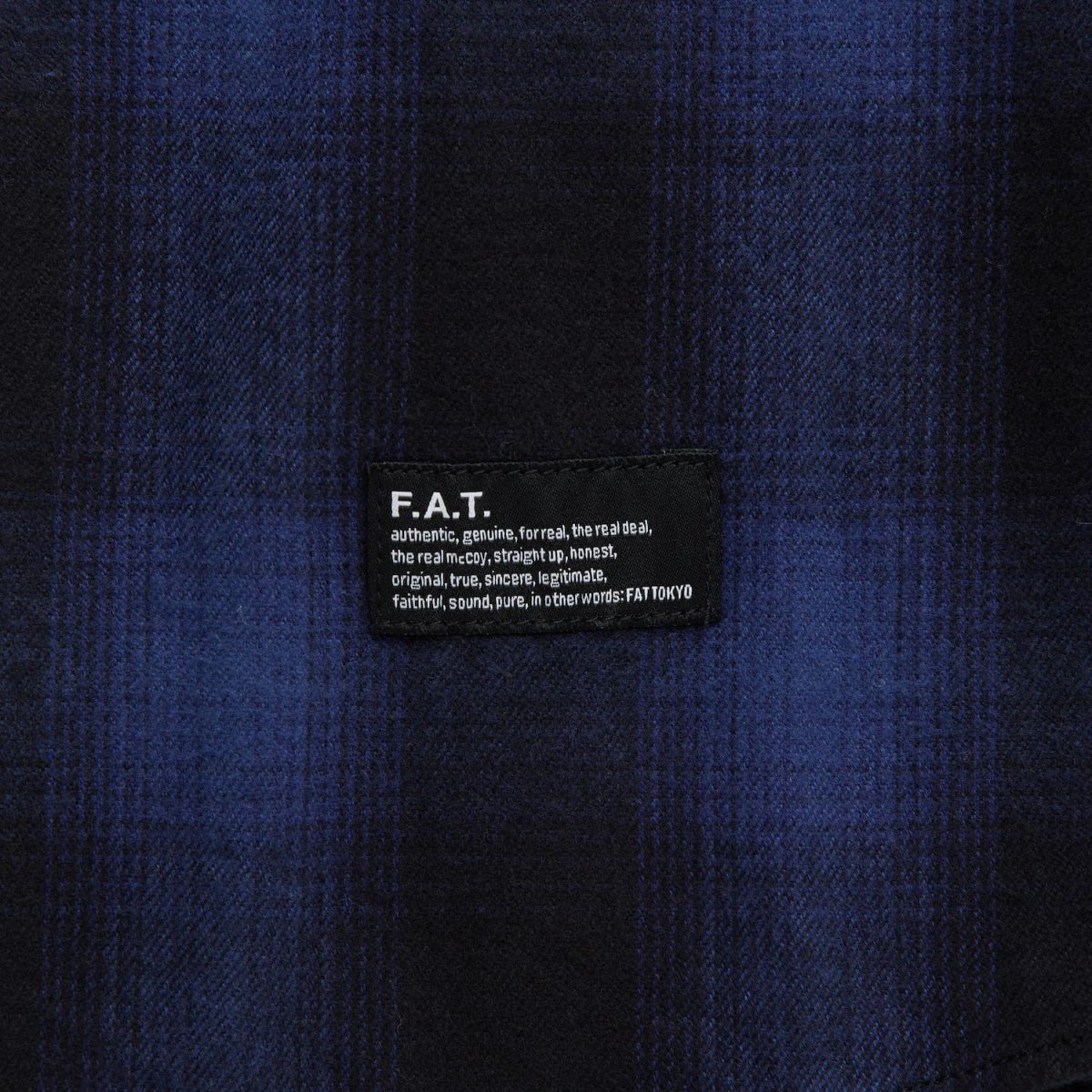 画像5: GIGADATION Ombre Flannel Check Shirts BLU オンブレ チェック ネルシャツ チェック シャツ (5)