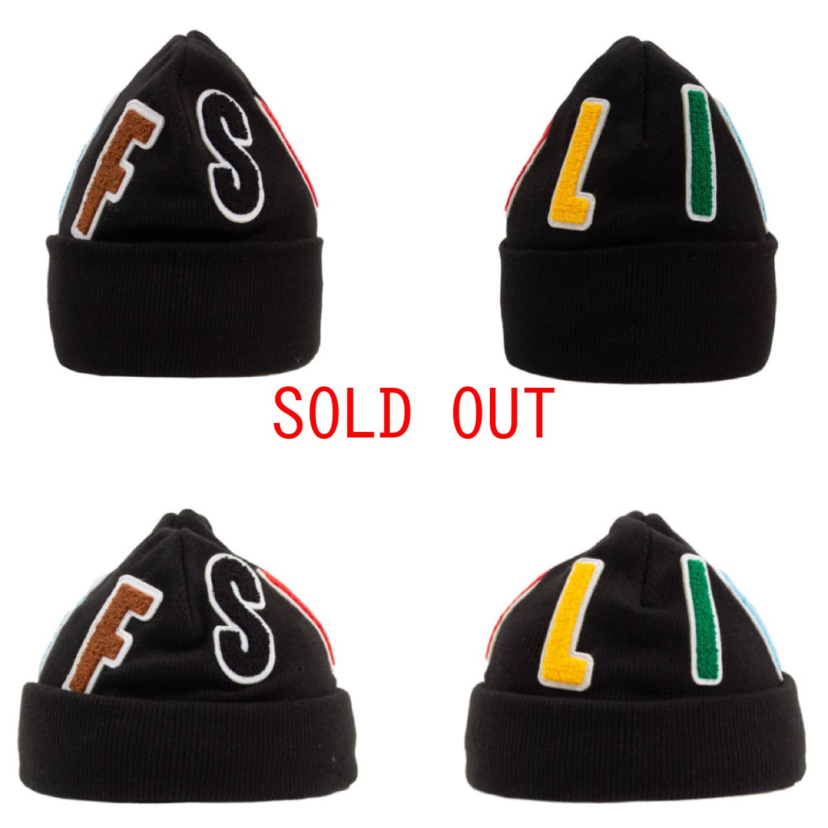 画像3: Spliff Wappen Beanie ビーニー アクリル ニット キャップ 帽子 (3)