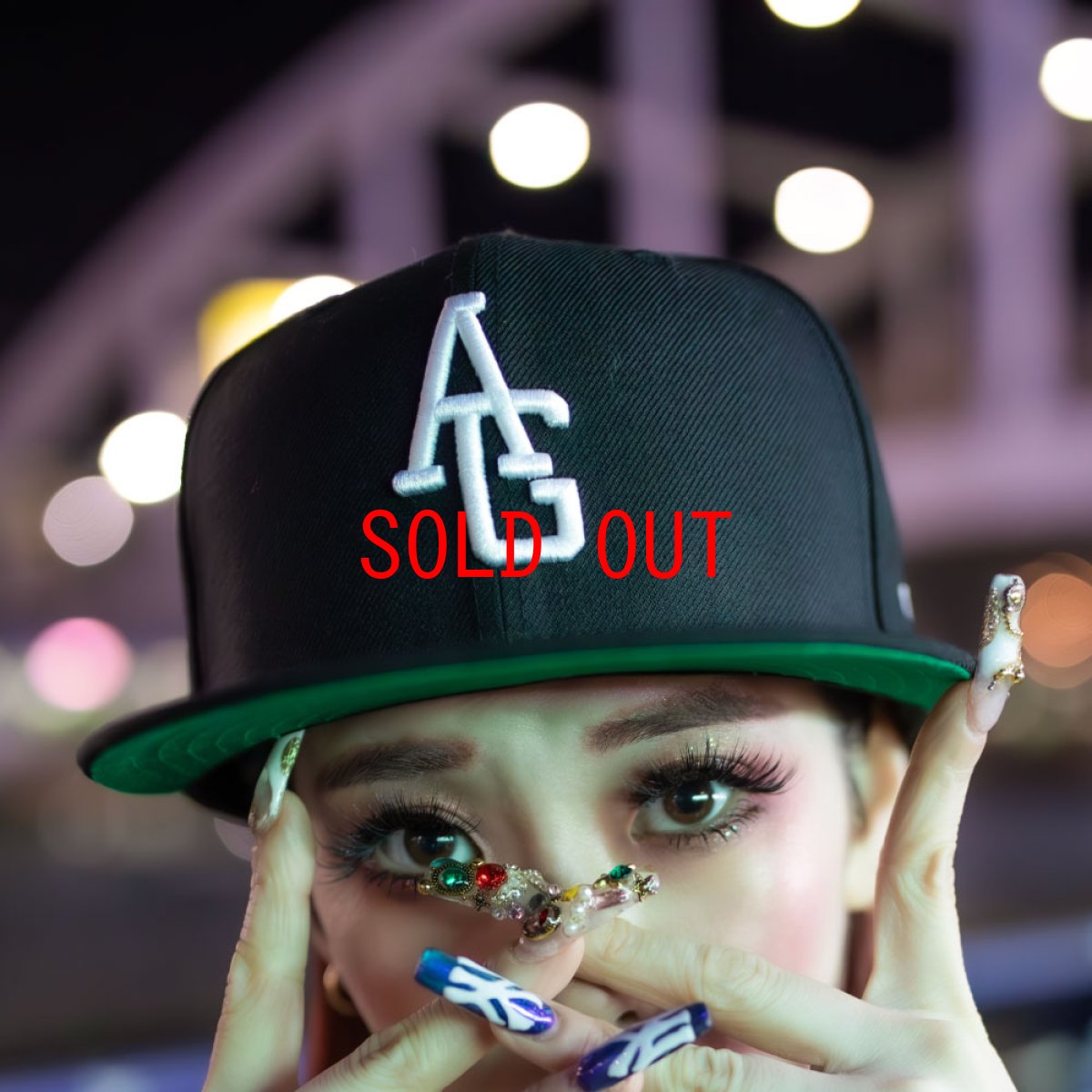 画像17: 【Acapulco Gold 沖縄 帽子 セレクトショップ】 × New Era 59FIFTY Fitted AG Logo Cap Black フィッテッド キャップ (17)
