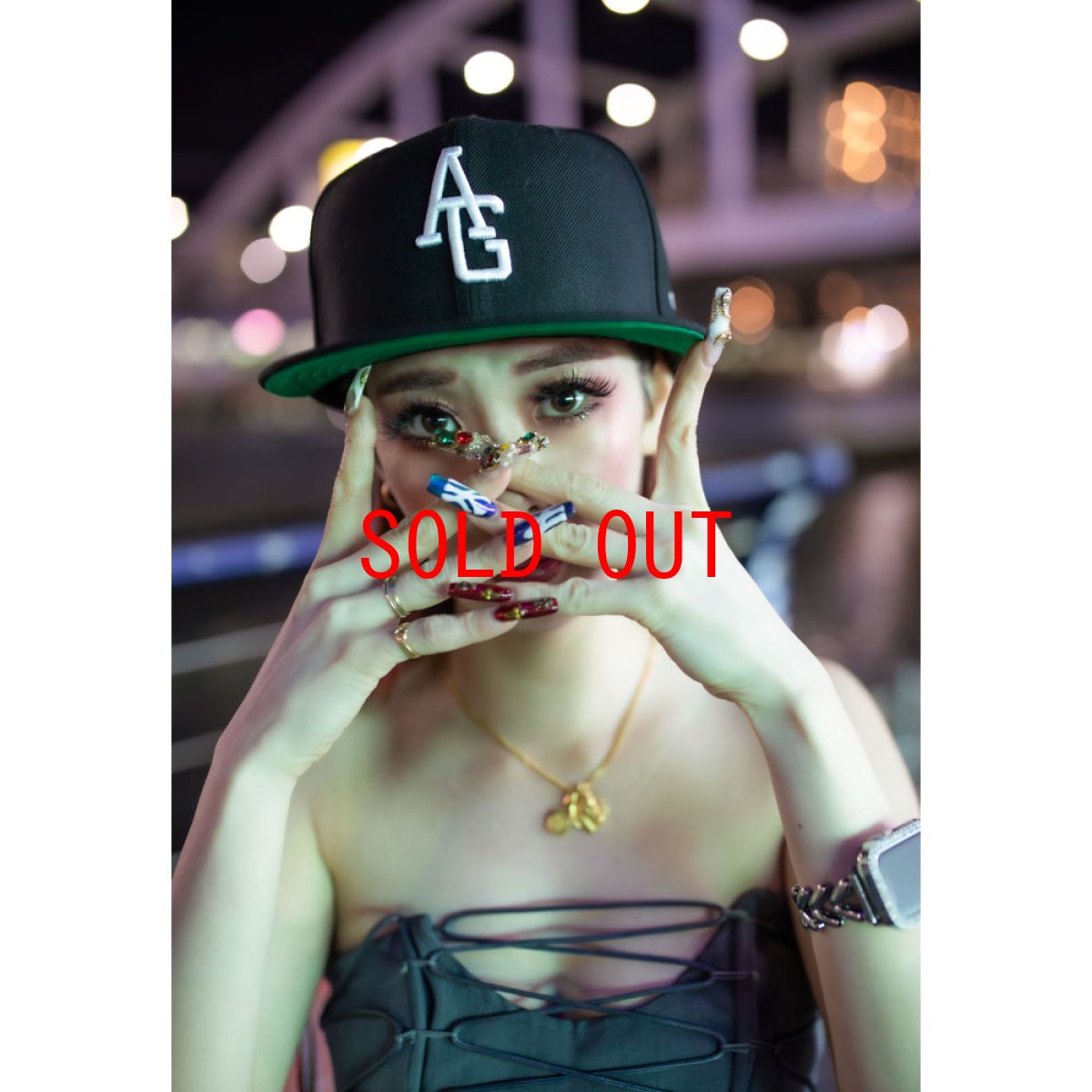 画像20: 【Acapulco Gold 沖縄 帽子 セレクトショップ】 × New Era 59FIFTY Fitted AG Logo Cap Black フィッテッド キャップ (20)