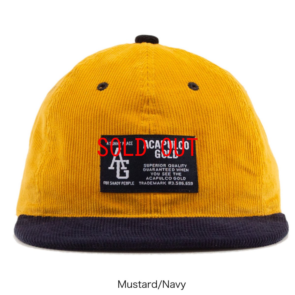 画像5: Two Tone Cord 6 Panel Cap 6 パネル コーデュロイ ツートーン ダッド キャップ 帽子 (5)