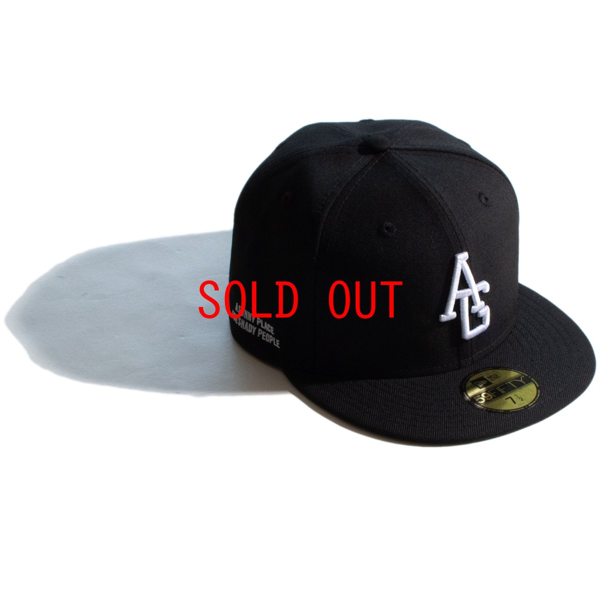 画像3: 【Acapulco Gold 沖縄 帽子 セレクトショップ】 × New Era 59FIFTY Fitted AG Logo Cap Black フィッテッド キャップ (3)