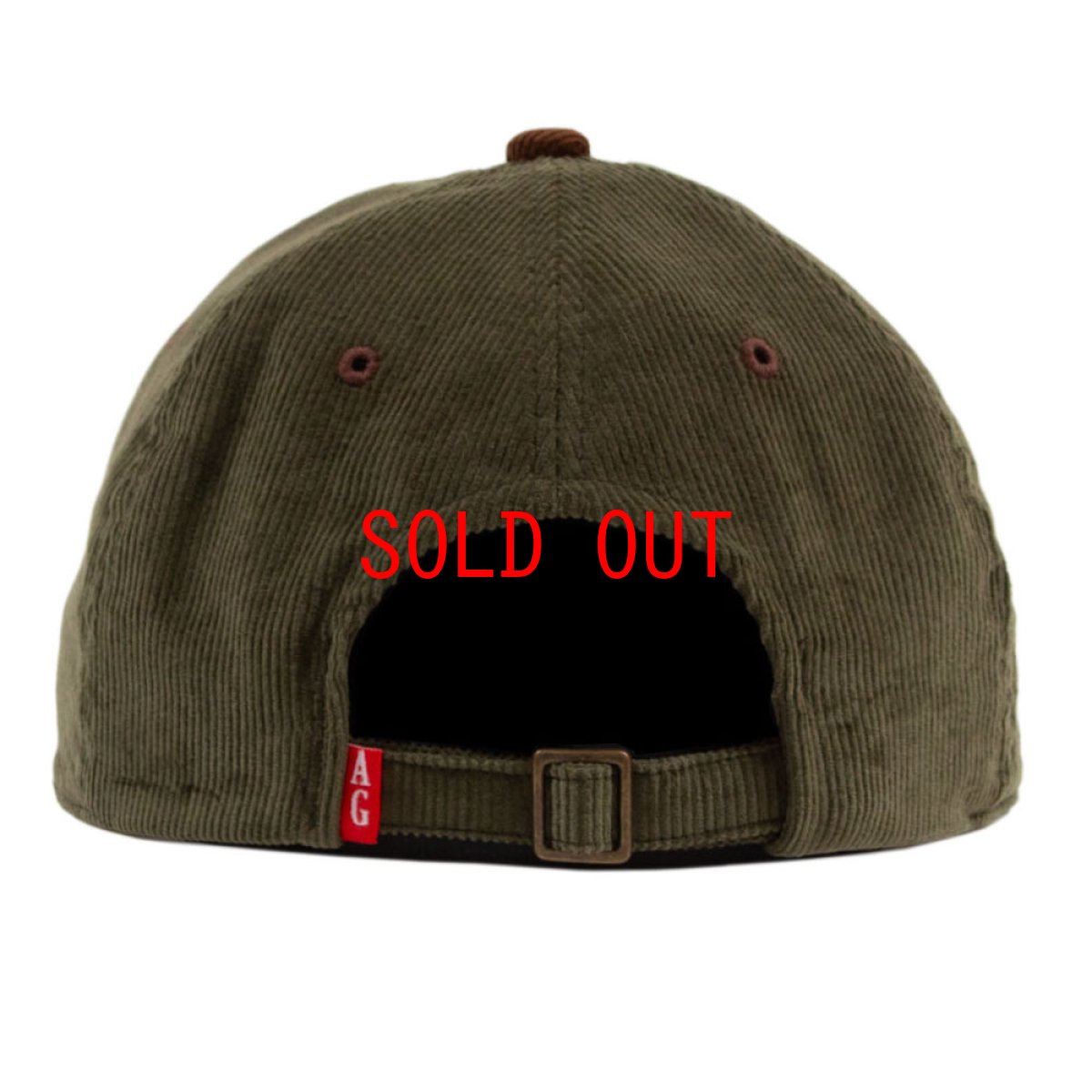 画像8: Two Tone Cord 6 Panel Cap 6 パネル コーデュロイ ツートーン ダッド キャップ 帽子 (8)