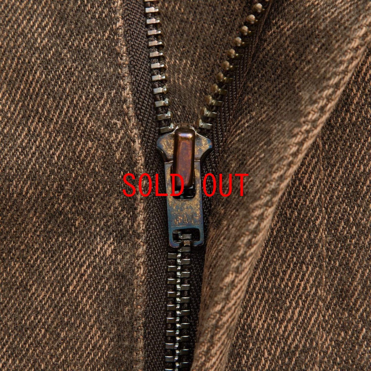 画像7: ACIDROUSER Chemical Wash Wide Denim Pants BRN ケミカルウォッシュ デニム ワイド パンツ (7)