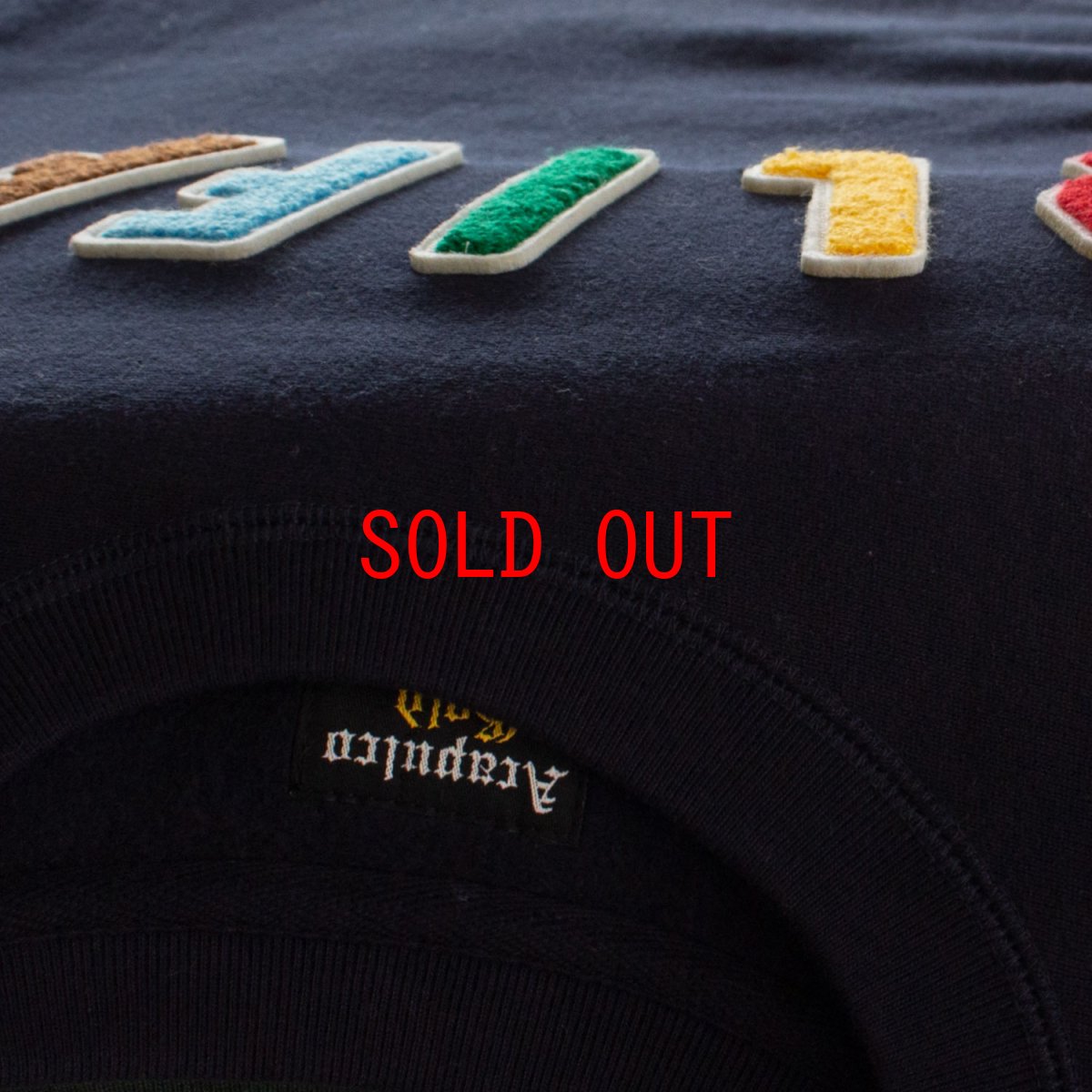 画像2: Spliff Crew neck Sweat shirt サガラ ワッペン クルーネック スウェット (2)