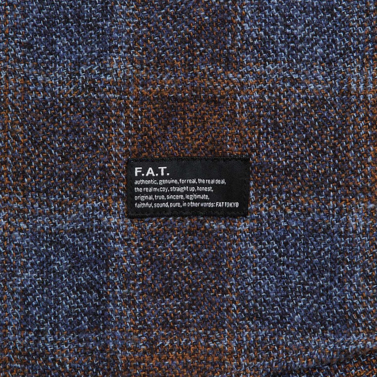 画像5: GIGAHEATHER Tartan Flannel Check Shirts BLU タータン チェック ネルシャツ チェック シャツ (5)