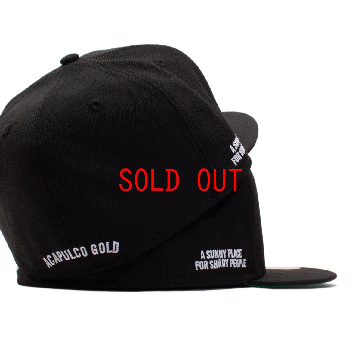 画像5: 【Acapulco Gold 沖縄 帽子 セレクトショップ】 × New Era 59FIFTY Fitted AG Logo Cap Black フィッテッド キャップ (5)