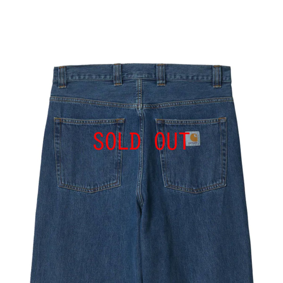 画像8: Brandon Pant Stone Washed Blue パンツ ヘビーウェイト 13.5oz スミスデニム ルーズ ストレート フィット (8)