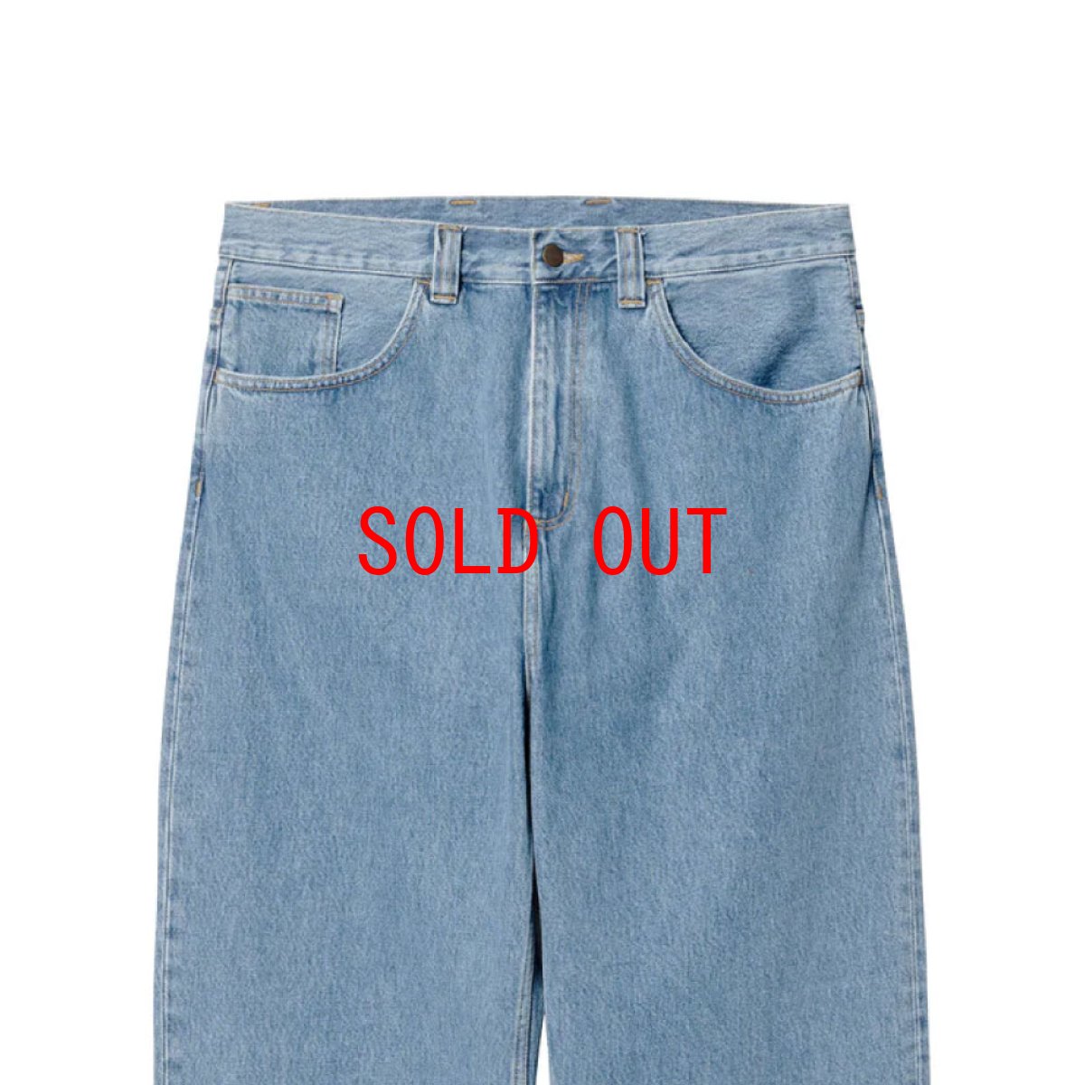 画像5: Brandon Pant Stone Bleached Blue パンツ ヘビーウェイト 13.5oz スミスデニム ルーズ ストレート フィット (5)