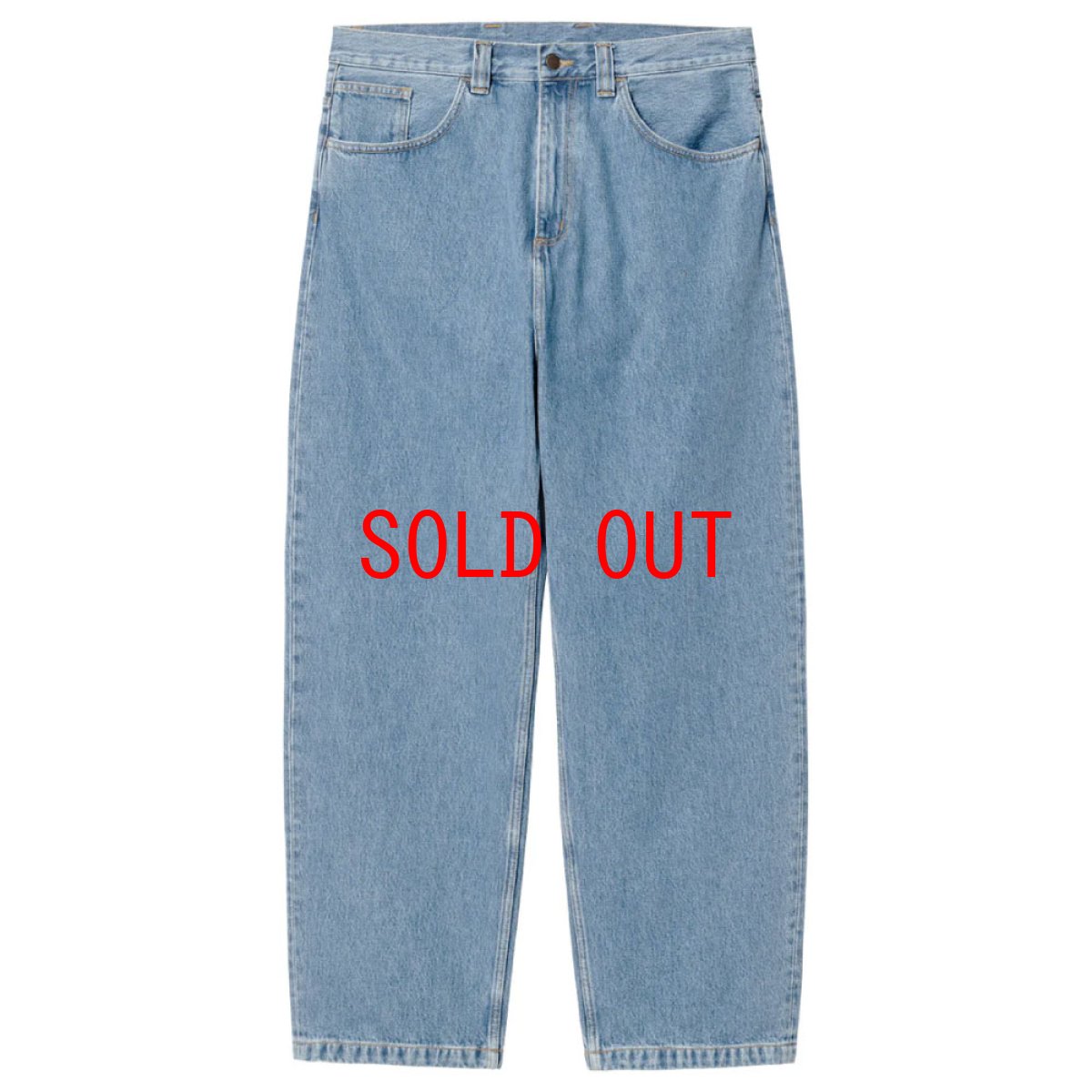 画像3: Brandon Pant Stone Bleached Blue パンツ ヘビーウェイト 13.5oz スミスデニム ルーズ ストレート フィット (3)