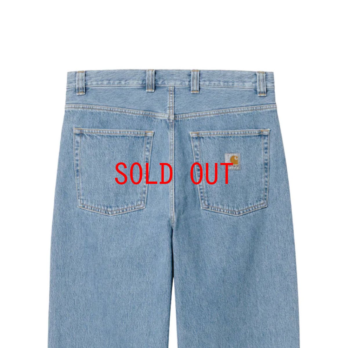 画像6: Brandon Pant Stone Bleached Blue パンツ ヘビーウェイト 13.5oz スミスデニム ルーズ ストレート フィット (6)