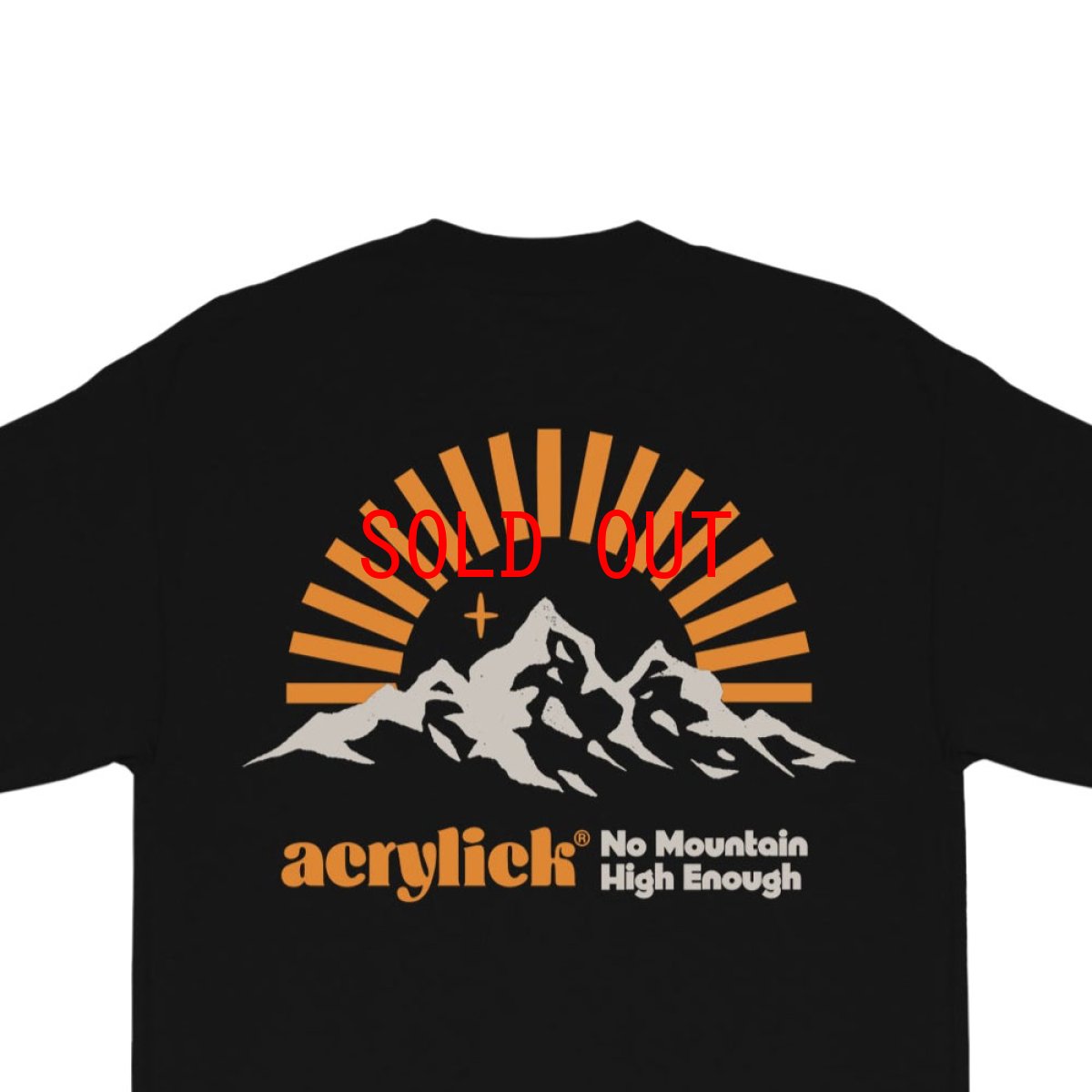 画像5: Mt High S/S Tee BLK 半袖 Tシャツ (5)