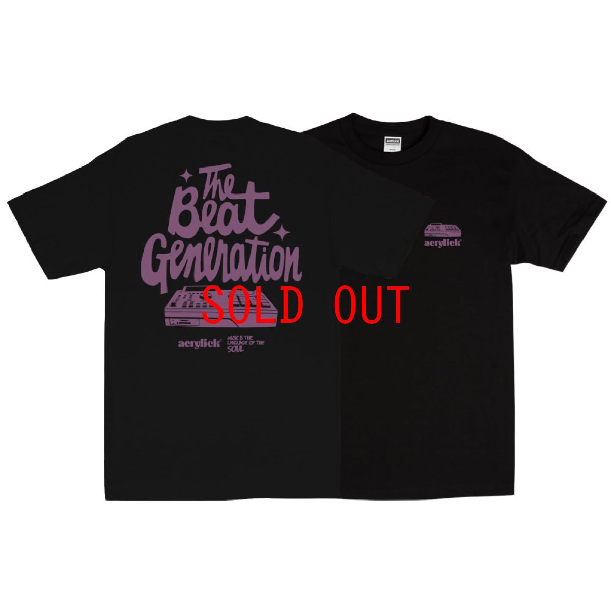 画像1: Beat Gen S/S Tee BLK 半袖 Tシャツ (1)