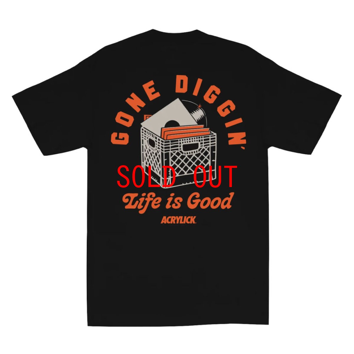画像3: Gone Diggin S/S Tee BLK 半袖 Tシャツ (3)